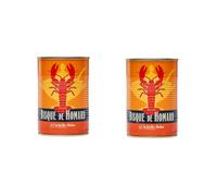 La Belle-Iloise - Bisque de Homard - 2 x 400 gr - 2 ou 3 assiettes - lot de 2 boites