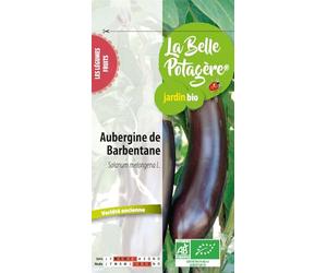 La Belle Potagère Graines à semer - Aubergine de Barbentane - 0,15 g
