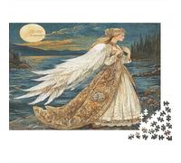 La Belle Princesse Cygne sur la mer du Nord 52x38cm/1000pcs Puzzle pour Adultes - Contes de fées Russes,Jouet De DIY