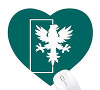 La bête est cruelle à l 'étranger. Jeux de tapis de souris en forme de coeur