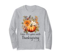 La Bible chrétienne Entre Ses Portes avec Thanksgiving Manche Longue