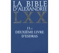 La bible d'alexandrie : deuxième livre d'esdras JANZ TIMOTHY (Auteur)