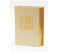 La Bible De Jérusalem - Edition Compacte Blanche Dorée