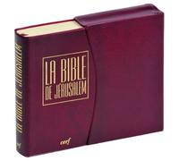 La Bible De Jérusalem - Edition Pvc Bordeaux