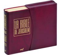 La bible de jerusalem - voyage - bordeaux sous etui - ECOLE BIBLIQ JERUSAL - Cerf - relié - Récit