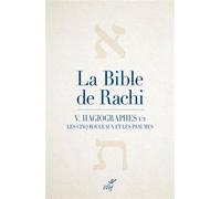 La Bible de Rachi V Les Hagiographes 1/2 - (Salomon Ben Isaac) Rachi - Cerf - broché - Essai