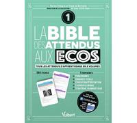 La bible des attendus aux ECOS volume 1 5 domaines : Procédures, Urgence vitale, Education-prévention, Examen clinique, Stratégie diagnostique - Marion Pelegrin - Vuibert - broché - Scolaire / Univers