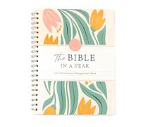 La Bible en une année : un programme d'étude biblique de 52 semaines, un guide d'étude biblique en spirale d'un an pour les femmes (21 x 14 cm)