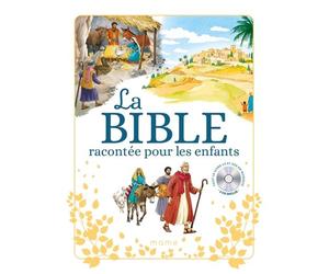 La Bible racontée pour les enfants +CD + flashcode - Christophe Raimbault - Mame - Livre CD - Document jeunesse CD