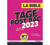 La bible Tage post bac 2023: Numéro 1 des ventes