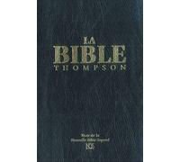 La Bible Thompson: NBS Rigide, noir