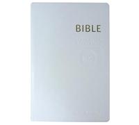 La Bible TOB - Traduction œcuménique de la Bible, notes essentielles, mariage, semi-rigide, similicuir blanc, tranches or, étui