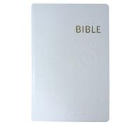 La Bible Tob - Traduction Oecuménique Avec Introductions, Notes Essentielles, Glossaire, Reliure Semi-Rigide, Couverture Similicuir Blanc, Tranches Or