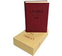 La bible - traduction oecumenique - notes integrales, reliure rigide satin mat grenat sous etui Collectif (Auteur)