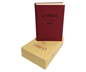La bible - traduction oecumenique - notes integrales, reliure rigide satin mat grenat sous etui - Collectif - Cerf - relié - Récit