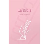 Bible, version Semeur, rigide rose, tranche blanche