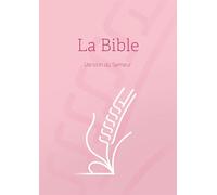 Bible, version Semeur, rigide rose, tranche blanche