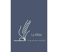 La Bible. Version du Semeur. Couverture Rigide Textile Bleu. Tranche blanche