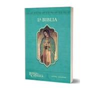 La Biblia Católica: Edición letra grande. Rústica, azul, con Virgen de Guadalupe en cubierta / Catholic Bible. Paperback, blue, with Virgen on the cover