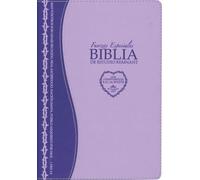 La Biblia De Estudio Remnant Leather-soft Fuerzas Especiales Lavanda con Comentarios de Elena G White