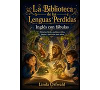 La Biblioteca de las Lenguas Perdidas: Inglés con fábulas Historias fáciles, palabras útiles, juegos y ejercicios para niños