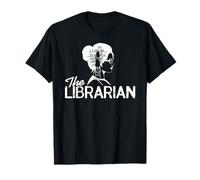 La Bibliothécaire Gardienne du Savoir Stylisée T-Shirt