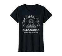 La bibliothèque d'Alexandrie, Lieu de guérison de l'âme, Égypte T-Shirt Graphique avec Valeur