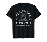 La bibliothèque d'Alexandrie, Lieu de guérison de l'âme, Égypte T-Shirt Graphique avec Valeur