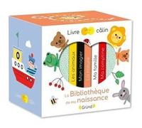 La petite bibliothèque de ma naissance - Coffret 5 albums jeunesse tout-carton - À partir de 12 mois