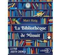 La Bibliothèque de minuit 1 CD Audio - Matt Haig - Lizzie - Univers Audio - Texte lu (CD) - Textes lus CD