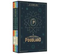 La Bibliothèque De Poudlard - Coffret En 3 Volumes : Le Quidditch À Travers Les Âges - Les Animaux Fantastiques - Les Contes De Beedle Le Barde