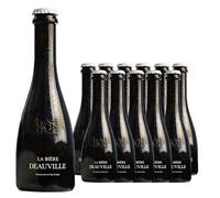 La Bière Deauville, Bière Blonde Pale Ale de la Côte Fleurie, Brassée en Fermentation Haute, 33 cl (Lot de 12 bouteilles)