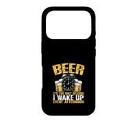La bière est la Seule Raison pour laquelle Je me lève Tous Les après-midi Coque pour iPhone 17 Pro