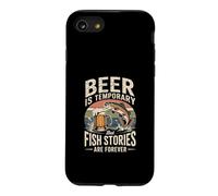 La bière est temporaire, mais Les Histoires de Poissons sont éternelles Coque pour iPhone SE (2020) / 7/8