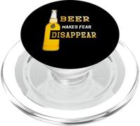 La bière Fait disparaître la Peur PopSockets PopGrip pour MagSafe