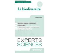 La biodiversité L'essentiel pour l'étudiant - Daniel Richard - Dunod - broché - Scolaire / Universitaire