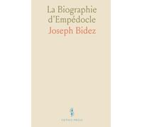 La Biographie d'Empédocle