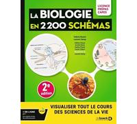 Biologie en 2200 schémas: Licence, prépas, Capes