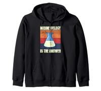 La biologie Marine est la réponse Vintage Sweat à Capuche