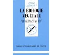 La biologie végétale
