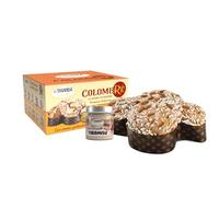 La Boisson Du Ré ® - Colombe Pascale artisanale avec crème tartiramisu - Poids 750 g - Pâte moelleuse et délicate avec grains de sucre sans confits et amandes [ Made in Italy ]