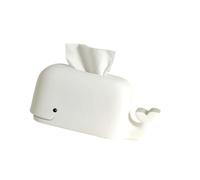 La boîte à mouchoirs en Forme de Baleine de capacité Couvre Le Porte-Serviettes Flexible en Silicone pour Le Bureau à Domicile et la boîte à mouchoirs de la Chambre à Coucher