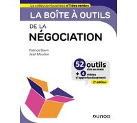 La boîte à outils de la Négociation 2nde édition - Patrice Stern - Dunod - broché - Etude