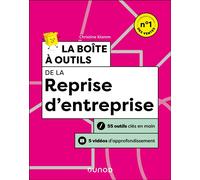 La boîte à outils de la reprise d'entreprise 55 outils clés en main - Christine Klamm - Dunod - broché - Guide