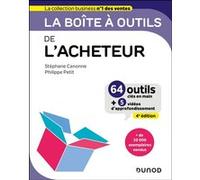 La boîte à outils de l'Acheteur Stéphane Canonne (Auteur), Philippe Petit (Auteur)
