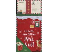La Boîte Aux Lettres Du Père Noël - Coffret Avec 4 Lettres Au Père Noël, La Boîte Aux Lettres Du Père Noël, 4 Enveloppes, Une Planche De Stickers Et Un Petit Livre La Légende Des Lutins...