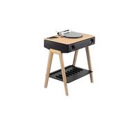 La Boite Concept LX Platine Connect Chêne clair - Enceinte Connectée avec Platine Vinyle Intégré