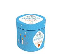 La boîte des petites attentions pour la famille - longueur 9,7 cm et de rayon 9,4 - Bleu
