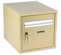 La Boîte Grebil Boîte Aux Lettres, Beige, 32cm x 32cm x 40cm
