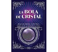 La bola de cristal. Pack: Bola de cristal auténtica · Libro guía · Soporte · Paño